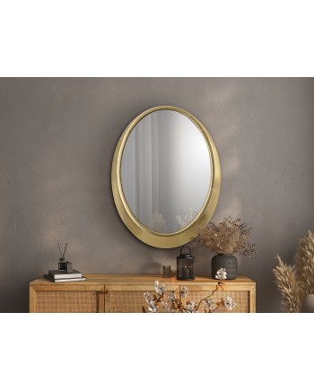 ALAN - ESPEJO OVAL ORO